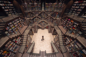 X + Living Studio. Biblioteca de Chongqing Zhongshuge