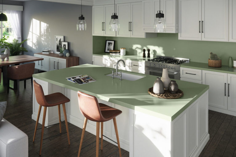 Silestone-Sunlit-Days-Posidonia-Green_kitchen-_web-1100×800-1